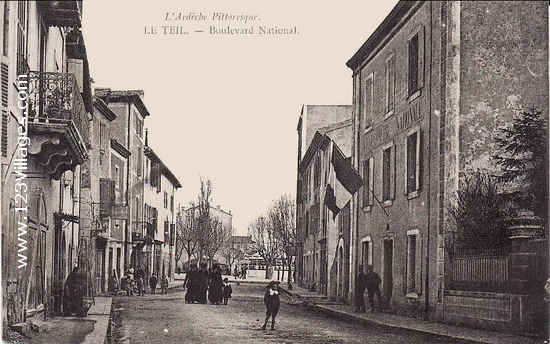 Carte postale de Le Teil