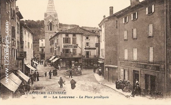 Carte postale de Lalouvesc