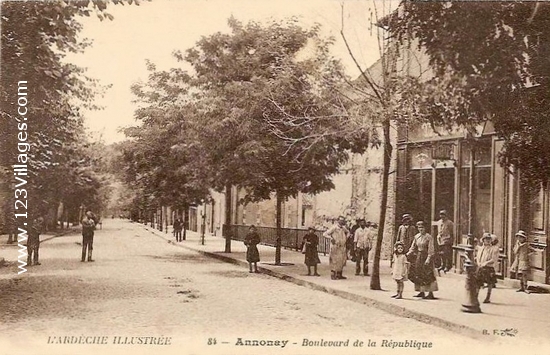 Carte postale de Annonay