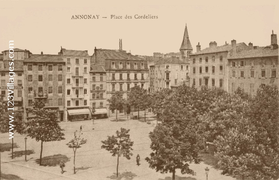 Carte postale de Annonay