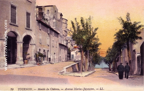 Carte postale de Tournon-sur-Rhône