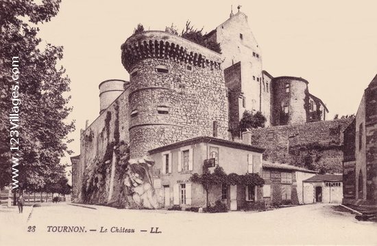 Carte postale de Tournon-sur-Rhône