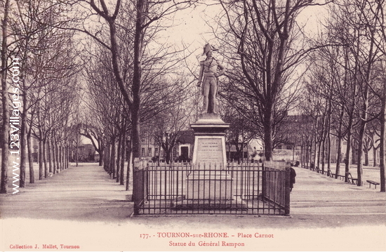 Carte postale de Tournon-sur-Rhône