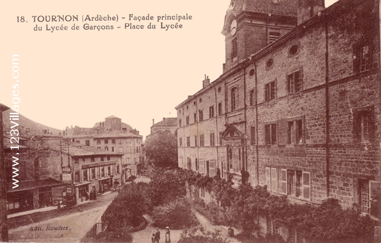 Carte postale de Tournon-sur-Rhône