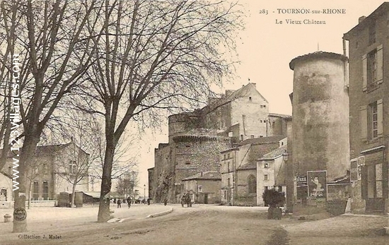 Carte postale de Tournon-sur-Rhône