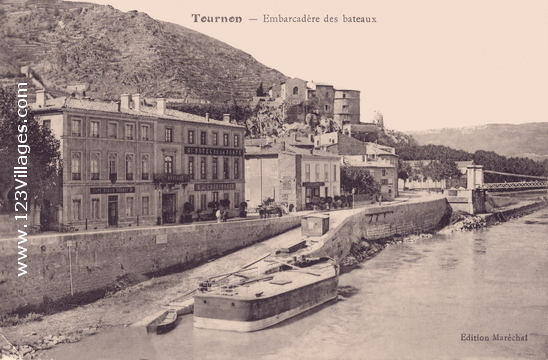 Carte postale de Tournon-sur-Rhône