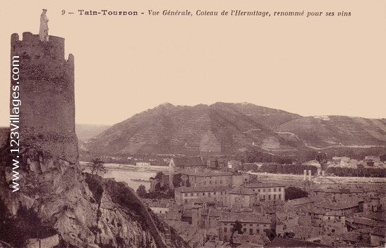 Carte postale de Tournon-sur-Rhône