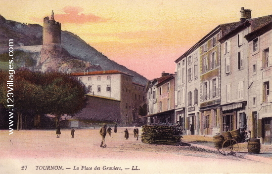 Carte postale de Tournon-sur-Rhône