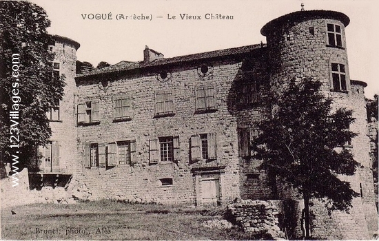 Carte postale de Vogué