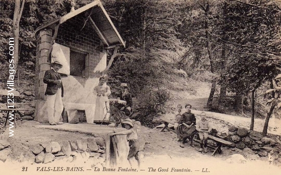 Carte postale de Vals-les-Bains