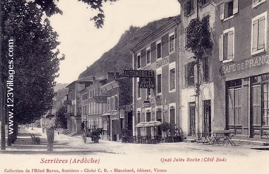 Carte postale de Serrières