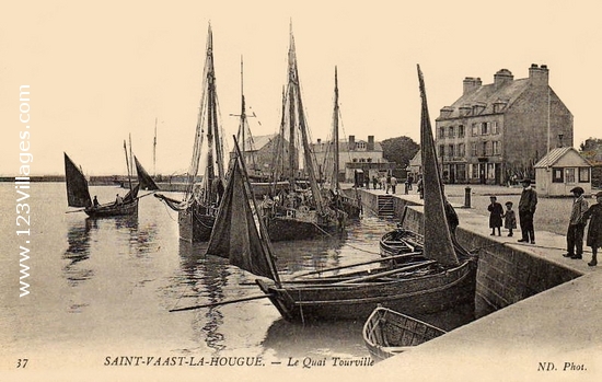 Carte postale de Saint-Vaast-la-Hougue