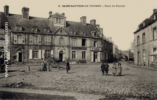 Carte postale de Saint-Sauveur-le-Vicomte