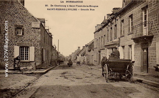 Carte postale de Saint-Pierre-Eglise